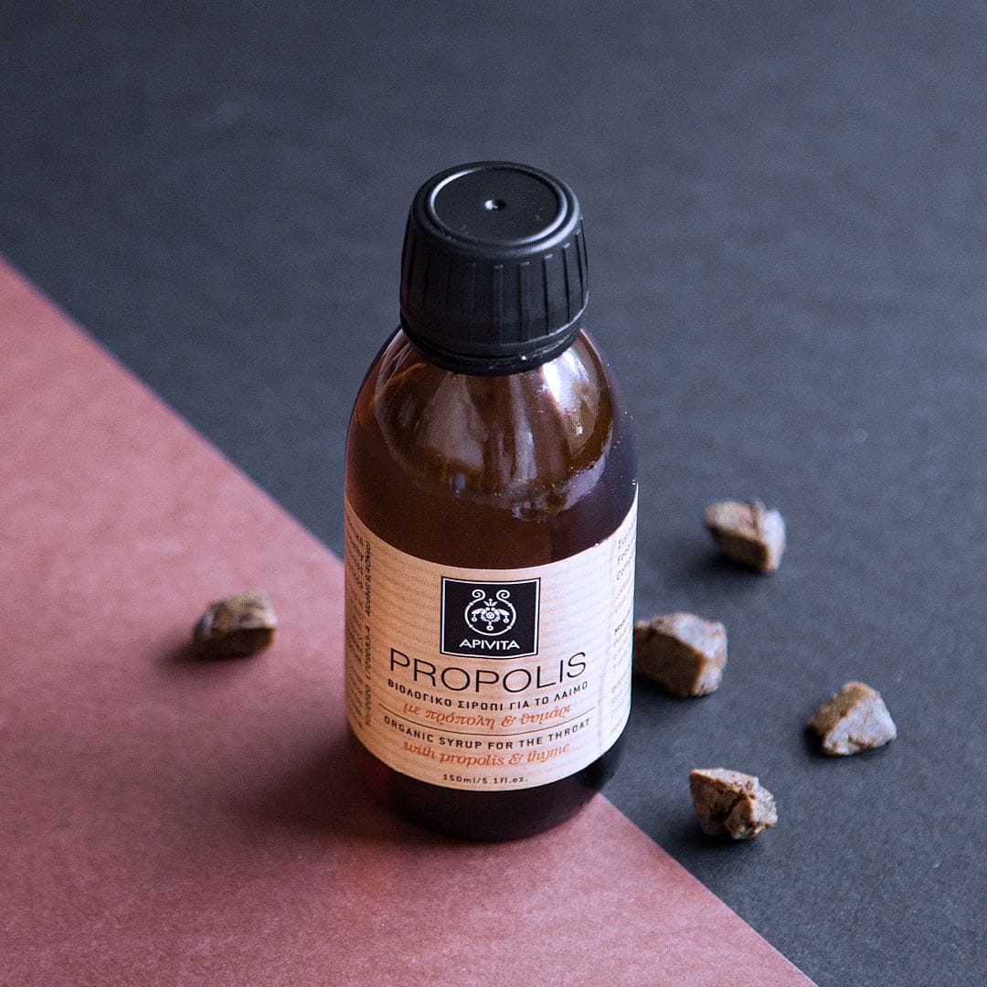 <p style="text-align: center;"><strong>PROPOLIS</strong></p><p>Βιολογικό Σιρόπι για το Λαιμό - Συμπλήρωμα διατροφής</p> - Image 2