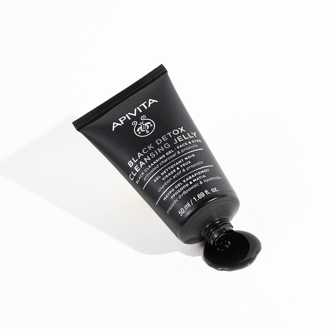 <p style="text-align: center;"><strong>FACE CLEANSING</strong></p><p>Mini Μαύρο Gel Καθαρισμού 50ml – Πρόσωπο Μάτια</p> - Image 2