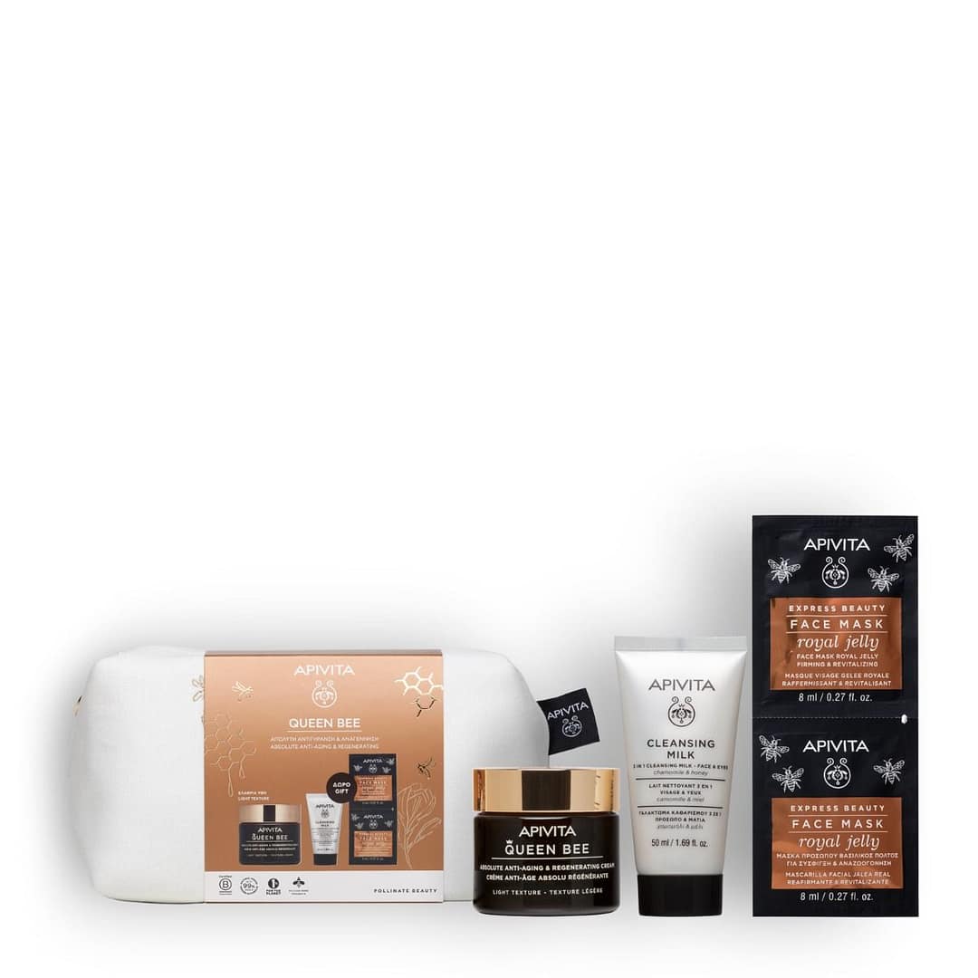 <p style="text-align: center;"><strong>QUEEN BEE</strong></p><p>QUEEN BEE (Ελαφριά Υφή) σετ δώρο</p>