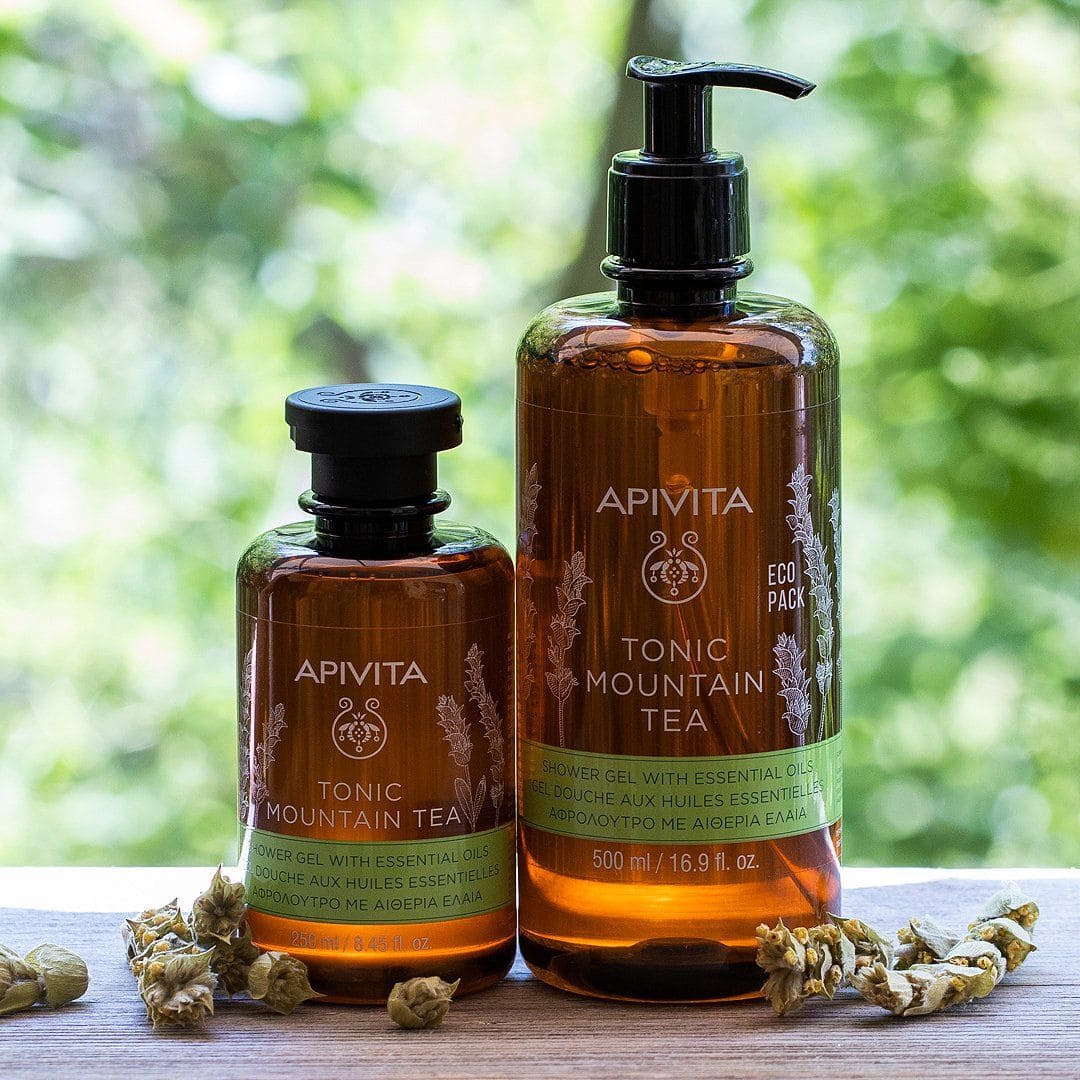 <p style="text-align: center;"><strong>TONIC MOUNTAIN TEA</strong></p><p>Αφρόλουτρο με Αιθέρια Έλαια Ecopack 500ml</p> - Image 2