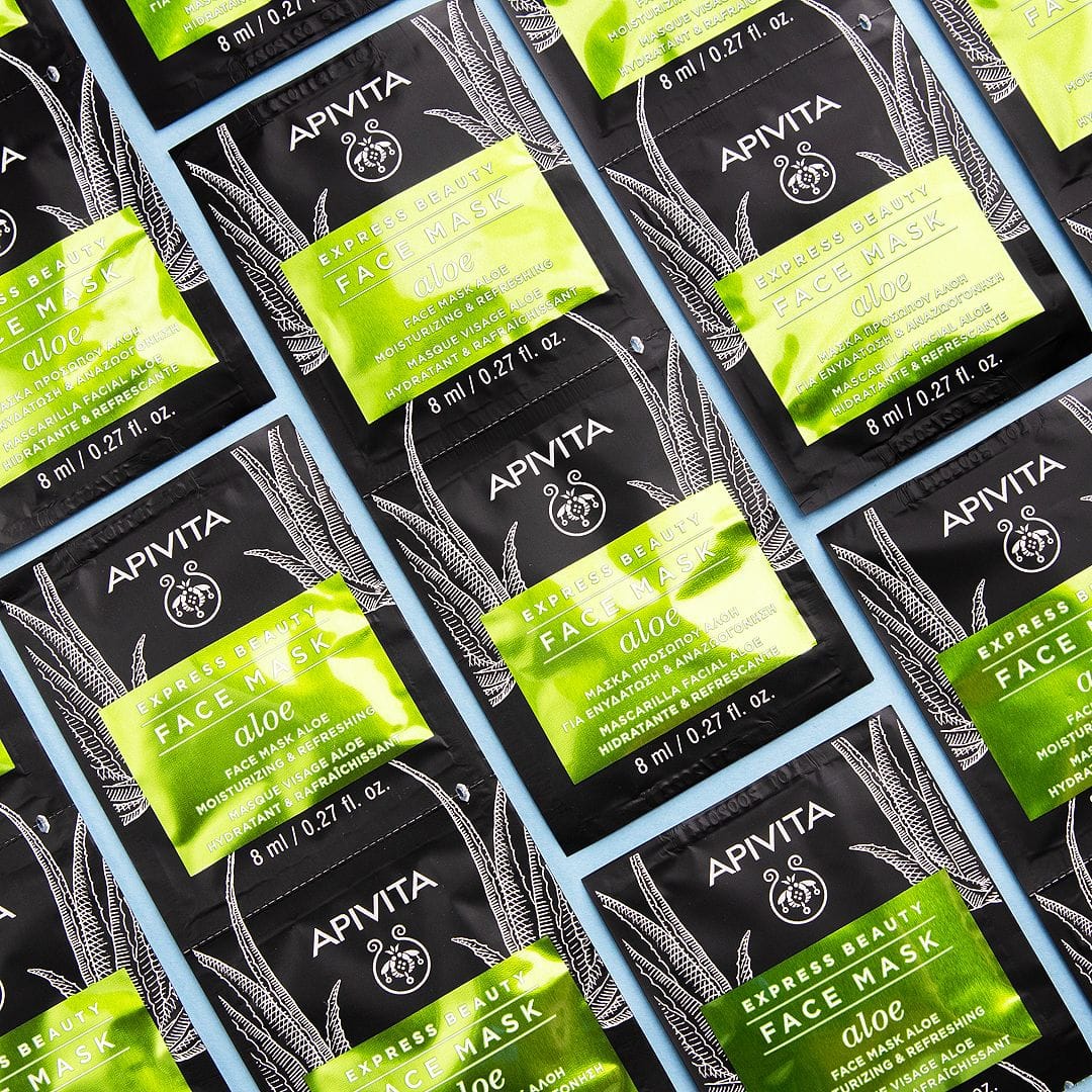 <p style="text-align: center;"><strong>EXPRESS BEAUTY</strong></p><p>Μάσκα Προσώπου Αλόη για Ενυδάτωση Αναζωογόνηση</p> - Image 2