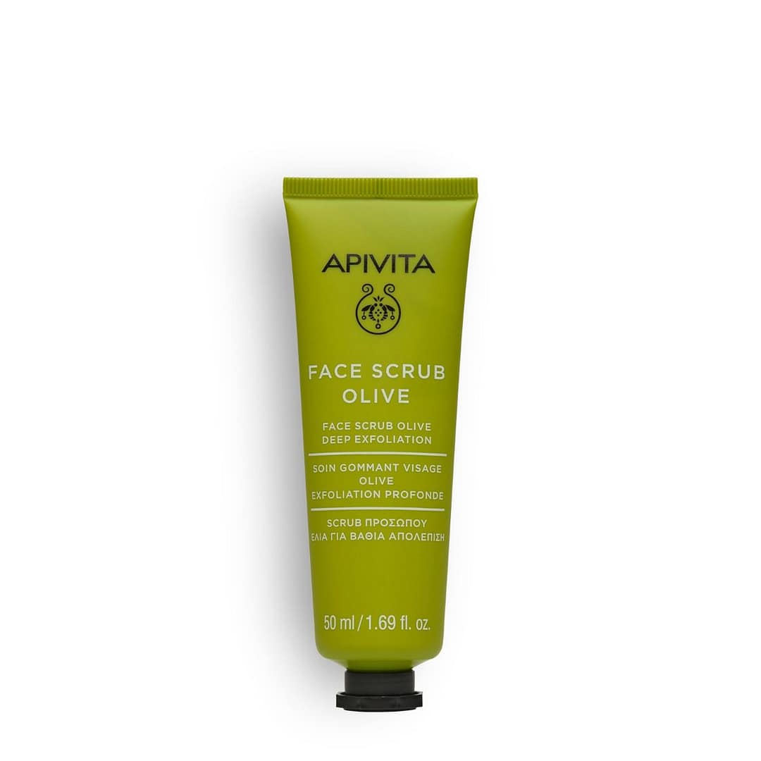<p style="text-align: center;"><strong>FACE SCRUB</strong></p><p>Scrub Προσώπου Ελιά για Βαθιά Απολέπιση</p>