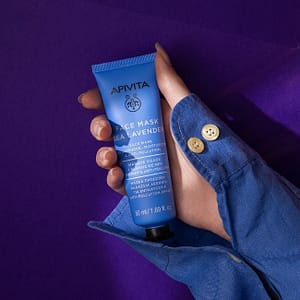 Alternative view of <p style="text-align: center;"><strong>FACE MASK</strong></p><p>Μάσκα Προσώπου Θαλάσσια Λεβάντα για Ενυδάτωση  Anti-pollution Δράση</p>