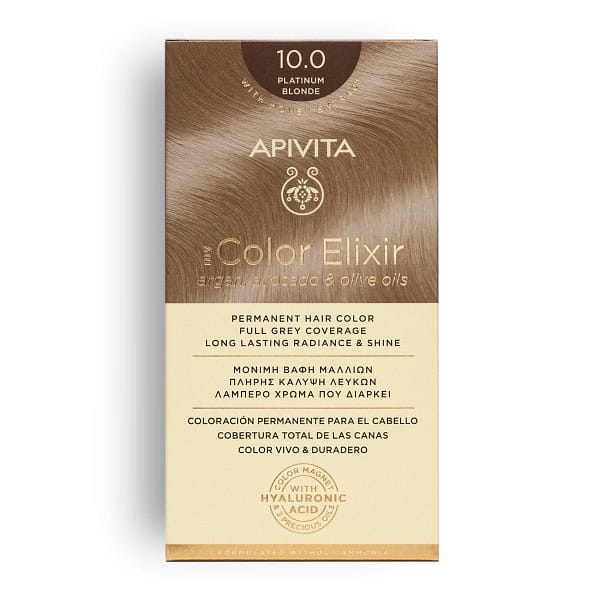 <p style="text-align: center;"><strong>MY COLOR ELIXIR</strong></p><p>Βαφή Μαλλιών Κατάξανθο 10.0</p>