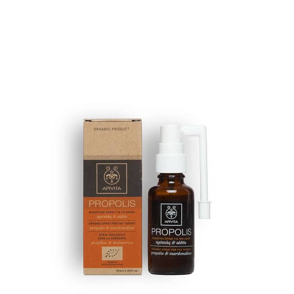<p style="text-align: center;"><strong>PROPOLIS</strong></p><p>Βιολογικό Spray για το Λαιμό - Συμπλήρωμα Διατροφής</p>