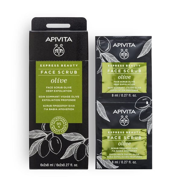 <p style="text-align: center;"><strong>EXPRESS BEAUTY</strong></p><p>Scrub Προσώπου Ελιά για Βαθιά Απολέπιση</p>