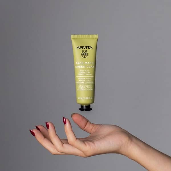 <p style="text-align: center;"><strong>FACE MASK</strong></p><p>Μάσκα Προσώπου Πράσινη Άργιλος για Βαθύ Καθαρισμό</p>