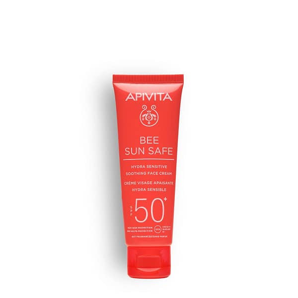 <p style="text-align: center;"><strong>BEE SUN SAFE</strong></p><p>Καταπραϋντική Κρέμα Προσώπου για Ευαίσθητες Επιδερμίδες SPF50+</p>