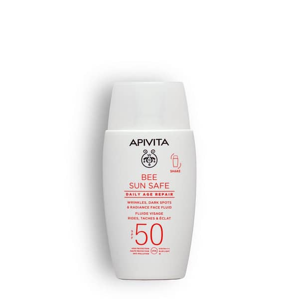 <p style="text-align: center;"><strong>BEE SUN SAFE</strong></p><p>Daily Age Repair SPF 50 - Λεπτόρρευστη Κρέμα Λάμψης Για Ρυτίδες  Πανάδες</p>