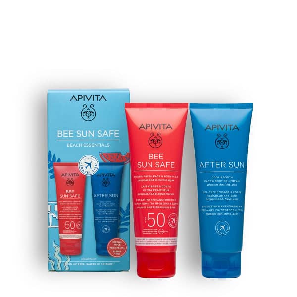 <p style="text-align: center;"><strong>BEE SUN SAFE</strong></p><p>Beach Essentials</p>