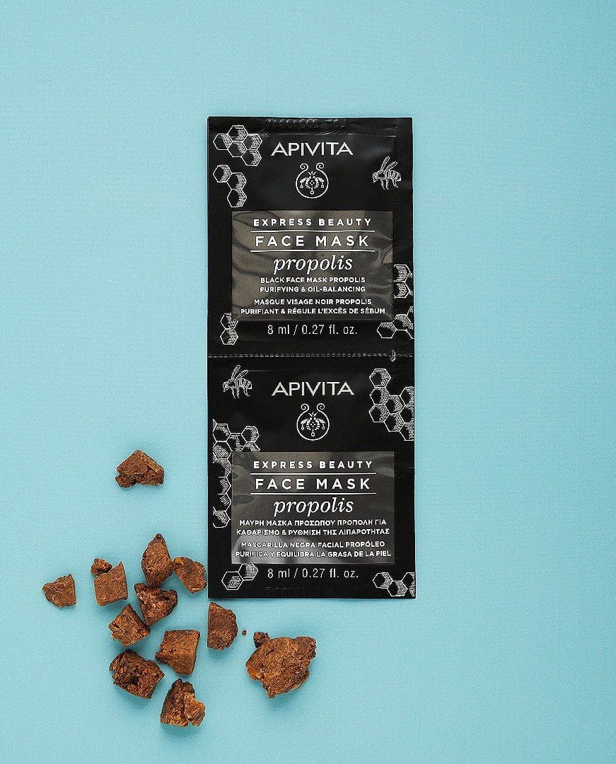 <p style="text-align: center;"><strong>EXPRESS BEAUTY</strong></p><p>Μαύρη Μάσκα Προσώπου Πρόπολη για Καθαρισμό Ρύθμιση της Λιπαρότητας</p> - Image 2